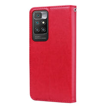 Load image into Gallery viewer, Rose Embossed Horizontal Flip PU Leather Case with Holder &amp; Card Slots &amp; Wallet, For Xiaomi Redmi 10