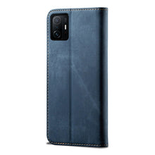 Load image into Gallery viewer, Denim Texture Casual Style Horizontal Flip Leather Case with Holder &amp; Card Slots &amp; Wallet, For Xiaomi 11T Pro