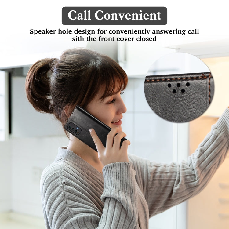 Simple Wax Crazy Horse Texture Horizontal Flip Leather Case with Card Slots & Holder & Wallet, For Xiaomi 11T Pro