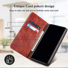 Load image into Gallery viewer, Simple Wax Crazy Horse Texture Horizontal Flip Leather Case with Card Slots &amp; Holder &amp; Wallet, For Xiaomi 11T Pro