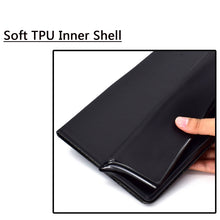 Load image into Gallery viewer, Varnish Glitter Powder Horizontal Flip Leather Case with Holder &amp; Card Slot, For Huawei MediaPad M6 8.4, For Huawei MediaPad M6 10.8, For Huawei MediaPad T3 7.0, For Huawei MediaPad T3 10.0, For Huawei MediaPad T5, For iPad 10.2 / 10.5, For iPad 2 / 3 ...