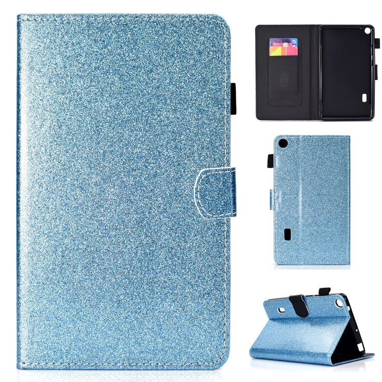 Varnish Glitter Powder Horizontal Flip Leather Case with Holder & Card Slot, For Huawei MediaPad M6 8.4, For Huawei MediaPad M6 10.8, For Huawei MediaPad T3 7.0, For Huawei MediaPad T3 10.0, For Huawei MediaPad T5, For iPad 10.2 / 10.5, For iPad 2 / 3 ...