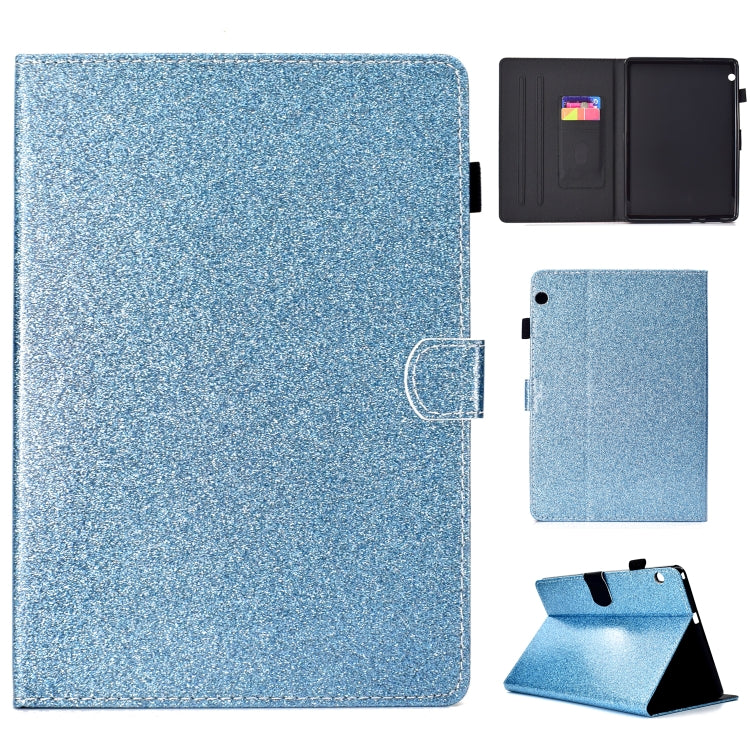 Varnish Glitter Powder Horizontal Flip Leather Case with Holder & Card Slot, For Huawei MediaPad M6 8.4, For Huawei MediaPad M6 10.8, For Huawei MediaPad T3 7.0, For Huawei MediaPad T3 10.0, For Huawei MediaPad T5, For iPad 10.2 / 10.5, For iPad 2 / 3 ...