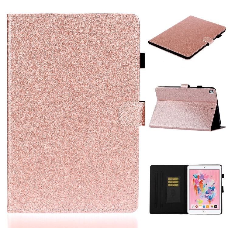 Varnish Glitter Powder Horizontal Flip Leather Case with Holder & Card Slot, For Huawei MediaPad M6 8.4, For Huawei MediaPad M6 10.8, For Huawei MediaPad T3 7.0, For Huawei MediaPad T3 10.0, For Huawei MediaPad T5, For iPad 10.2 / 10.5, For iPad 2 / 3 ...