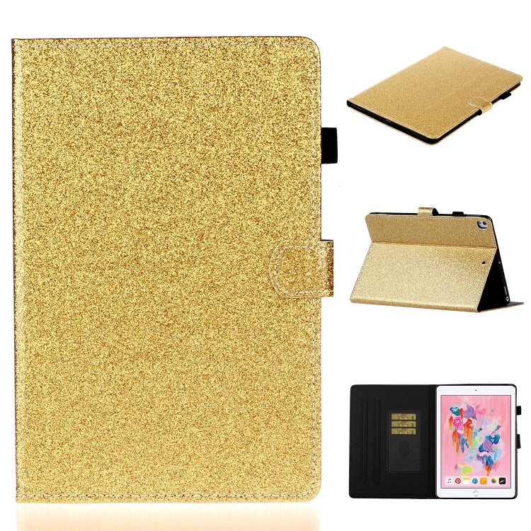 Varnish Glitter Powder Horizontal Flip Leather Case with Holder & Card Slot, For Huawei MediaPad M6 8.4, For Huawei MediaPad M6 10.8, For Huawei MediaPad T3 7.0, For Huawei MediaPad T3 10.0, For Huawei MediaPad T5, For iPad 10.2 / 10.5, For iPad 2 / 3 ...