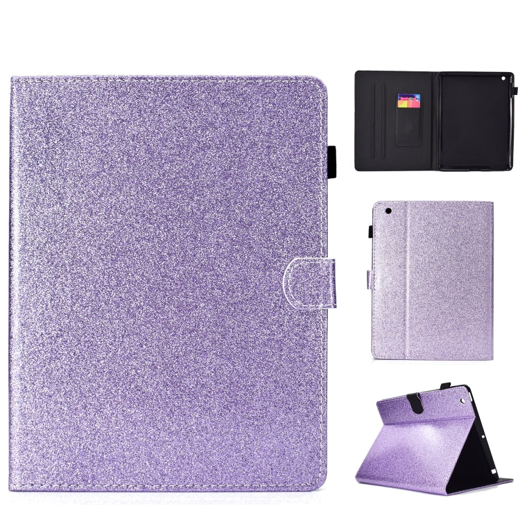 Varnish Glitter Powder Horizontal Flip Leather Case with Holder & Card Slot, For Huawei MediaPad M6 8.4, For Huawei MediaPad M6 10.8, For Huawei MediaPad T3 7.0, For Huawei MediaPad T3 10.0, For Huawei MediaPad T5, For iPad 10.2 / 10.5, For iPad 2 / 3 ...