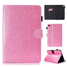 Load image into Gallery viewer, Varnish Glitter Powder Horizontal Flip Leather Case with Holder &amp; Card Slot, For iPad Mini 1/2/3/4/5, For iPad Pro 9.7, For iPad Pro 11 (2018)