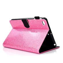 Load image into Gallery viewer, Varnish Glitter Powder Horizontal Flip Leather Case with Holder &amp; Card Slot, For iPad Mini 1/2/3/4/5, For iPad Pro 9.7, For iPad Pro 11 (2018)