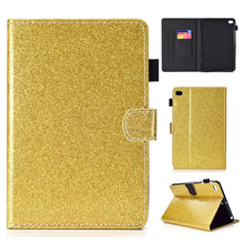 Load image into Gallery viewer, Varnish Glitter Powder Horizontal Flip Leather Case with Holder &amp; Card Slot, For iPad Mini 1/2/3/4/5, For iPad Pro 9.7, For iPad Pro 11 (2018)