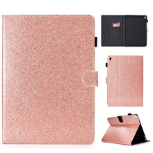 Load image into Gallery viewer, Varnish Glitter Powder Horizontal Flip Leather Case with Holder &amp; Card Slot, For iPad Mini 1/2/3/4/5, For iPad Pro 9.7, For iPad Pro 11 (2018)