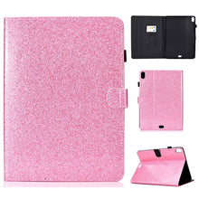 Load image into Gallery viewer, Varnish Glitter Powder Horizontal Flip Leather Case with Holder &amp; Card Slot, For iPad Mini 1/2/3/4/5, For iPad Pro 9.7, For iPad Pro 11 (2018)