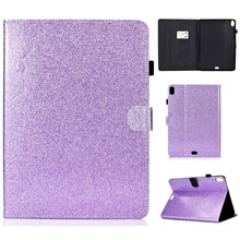 Load image into Gallery viewer, Varnish Glitter Powder Horizontal Flip Leather Case with Holder &amp; Card Slot, For iPad Mini 1/2/3/4/5, For iPad Pro 9.7, For iPad Pro 11 (2018)