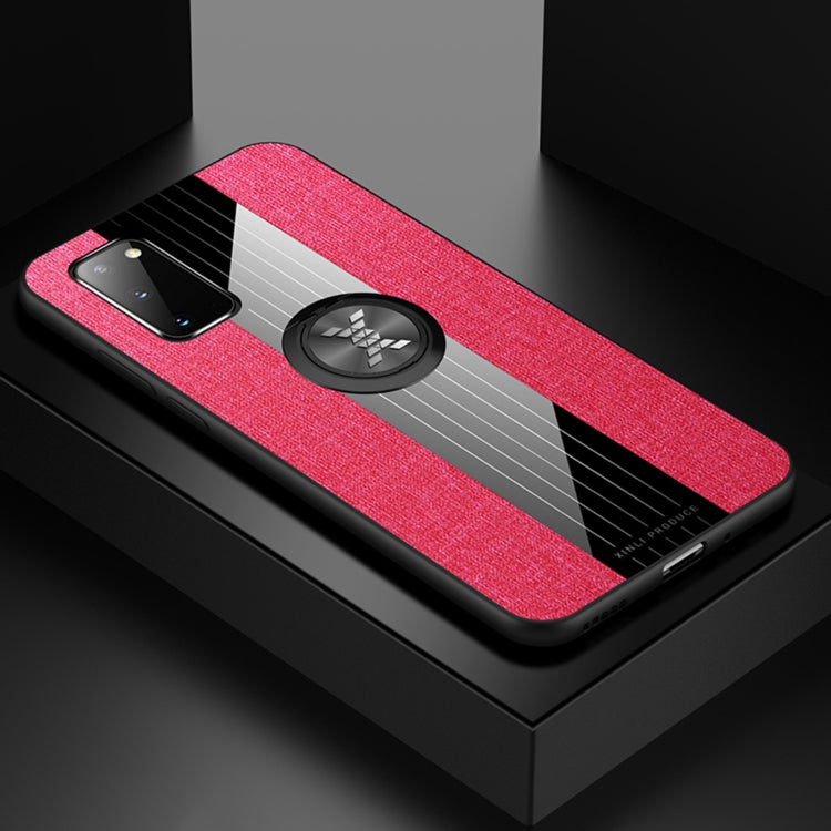 XINLI Stitching Cloth Textue Shockproof TPU Protective Case with Ring Holder, For Samsung Galaxy S20, For Samsung Galaxy S20 FE, For Samsung Galaxy S20+, For Samsung Galaxy S20 Ultra, For Samsung Galaxy S21 5G, For Samsung Galaxy S21 Ultra 5G          ...