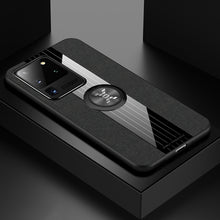 Load image into Gallery viewer, XINLI Stitching Cloth Textue Shockproof TPU Protective Case with Ring Holder, For Samsung Galaxy S20, For Samsung Galaxy S20 FE, For Samsung Galaxy S20+, For Samsung Galaxy S20 Ultra, For Samsung Galaxy S21 5G, For Samsung Galaxy S21 Ultra 5G          ...