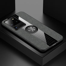 Load image into Gallery viewer, XINLI Stitching Cloth Textue Shockproof TPU Protective Case with Ring Holder, For Samsung Galaxy S20, For Samsung Galaxy S20 FE, For Samsung Galaxy S20+, For Samsung Galaxy S20 Ultra, For Samsung Galaxy S21 5G, For Samsung Galaxy S21 Ultra 5G          ...