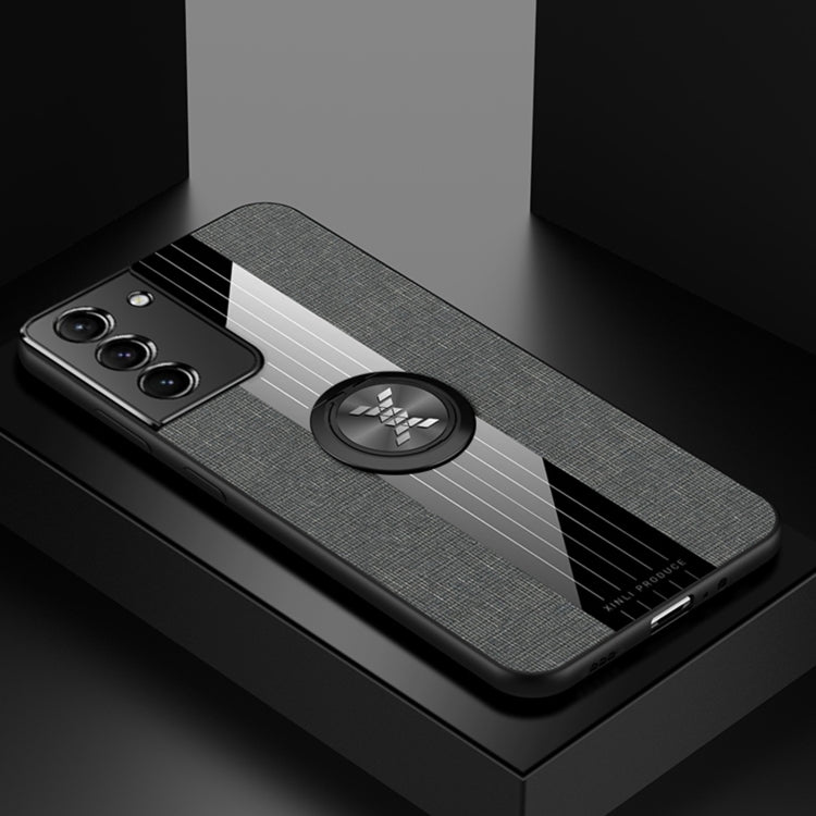 XINLI Stitching Cloth Textue Shockproof TPU Protective Case with Ring Holder, For Samsung Galaxy S20, For Samsung Galaxy S20 FE, For Samsung Galaxy S20+, For Samsung Galaxy S20 Ultra, For Samsung Galaxy S21 5G, For Samsung Galaxy S21 Ultra 5G          ...