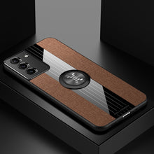 Load image into Gallery viewer, XINLI Stitching Cloth Textue Shockproof TPU Protective Case with Ring Holder, For Samsung Galaxy S20, For Samsung Galaxy S20 FE, For Samsung Galaxy S20+, For Samsung Galaxy S20 Ultra, For Samsung Galaxy S21 5G, For Samsung Galaxy S21 Ultra 5G          ...