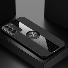 Load image into Gallery viewer, XINLI Stitching Cloth Textue Shockproof TPU Protective Case with Ring Holder, For Samsung Galaxy S20, For Samsung Galaxy S20 FE, For Samsung Galaxy S20+, For Samsung Galaxy S20 Ultra, For Samsung Galaxy S21 5G, For Samsung Galaxy S21 Ultra 5G          ...
