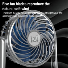 Load image into Gallery viewer, SOAIY K8 Wireless Bluetooth Dual Alarm Clock Speaker with Small Fan