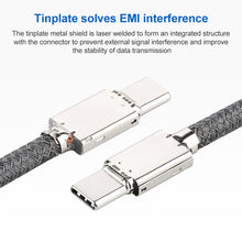 Load image into Gallery viewer, 100W USB-C / Type-C Male to USB-C / Type-C Male Full-function Data Cable with E-mark, 0.5m, 1m, 1.5m, 2m