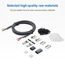 Load image into Gallery viewer, 100W USB-C / Type-C Elbow to USB-C / Type-C Male Full-function Data Cable with E-mark, 0.5m, 1m, 1.5m