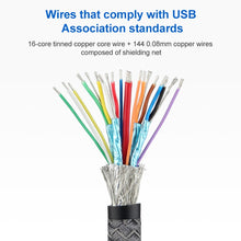 Load image into Gallery viewer, 100W USB-C / Type-C Elbow to USB-C / Type-C Male Full-function Data Cable with E-mark, 0.5m, 1m, 1.5m
