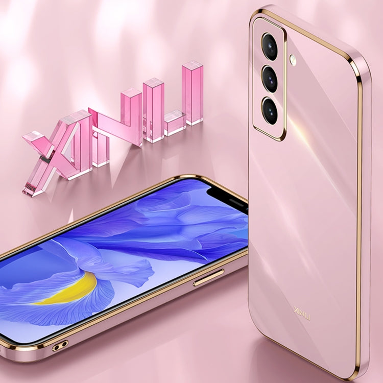 XINLI Straight Edge 6D Electroplate TPU Phone Case, For Samsung Galaxy S21 5G, For Samsung Galaxy S21+ 5G, For Honor X20, For Honor X20 SE, For Samsung Galaxy S21 Ultra 5G, For Xiaomi Mi Mix 4