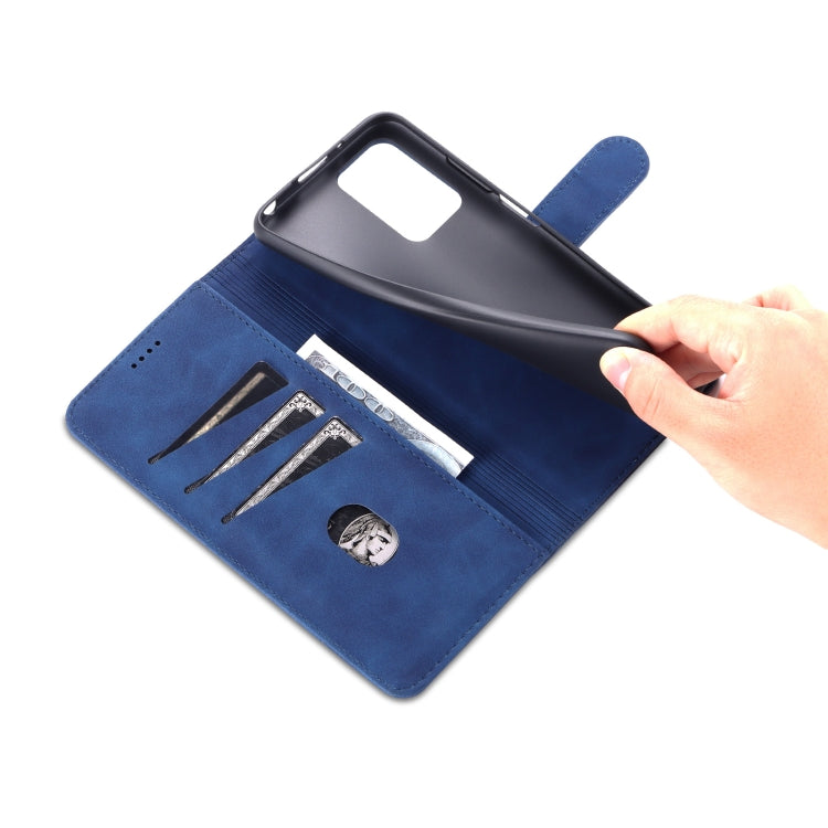 AZNS Skin Feel Calf Texture Horizontal Flip Leather Case with Card Slots & Holder & Wallet, For Xiaomi Redmi 10