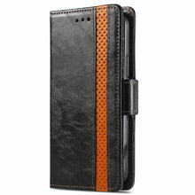 Load image into Gallery viewer, CaseNeo Business Splicing Dual Magnetic Buckle Horizontal Flip PU Leather Case with Holder &amp; Card Slots &amp; Wallet, For Blackview A100, For Infinix Note 10 Pro, For Oukitel C21 Pro, For OPPO Realme GT Master, For vivo V21, For ZTE Axon 30 5G             ...