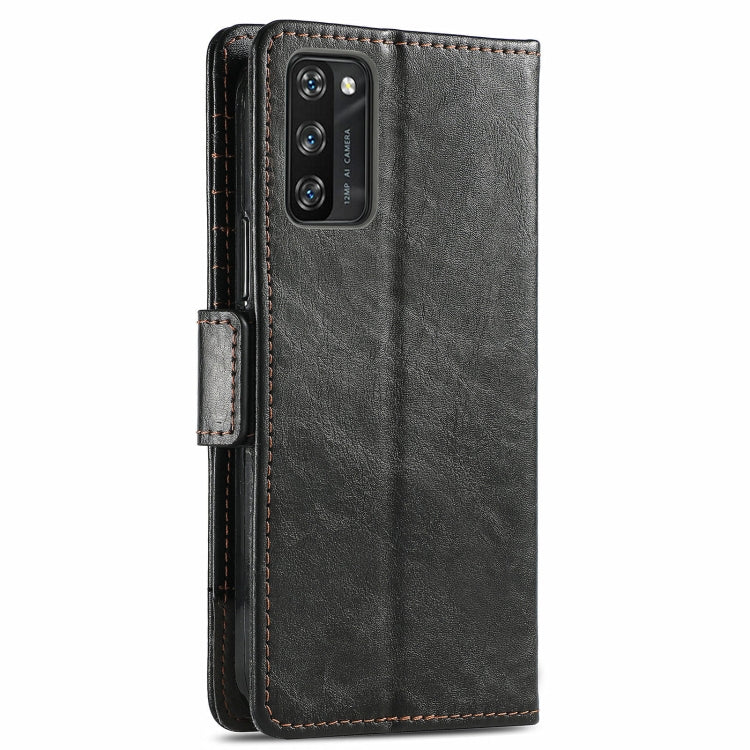 CaseNeo Business Splicing Dual Magnetic Buckle Horizontal Flip PU Leather Case with Holder & Card Slots & Wallet, For Blackview A100, For Infinix Note 10 Pro, For Oukitel C21 Pro, For OPPO Realme GT Master, For vivo V21, For ZTE Axon 30 5G             ...