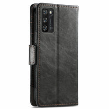 Load image into Gallery viewer, CaseNeo Business Splicing Dual Magnetic Buckle Horizontal Flip PU Leather Case with Holder &amp; Card Slots &amp; Wallet, For Blackview A100, For Infinix Note 10 Pro, For Oukitel C21 Pro, For OPPO Realme GT Master, For vivo V21, For ZTE Axon 30 5G             ...