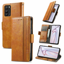 Load image into Gallery viewer, CaseNeo Business Splicing Dual Magnetic Buckle Horizontal Flip PU Leather Case with Holder &amp; Card Slots &amp; Wallet, For Blackview A100, For Infinix Note 10 Pro, For OPPO Realme GT Master, For vivo V21, For ZTE Axon 30 5G, For ZTE Nubia Z30 Pro           ...