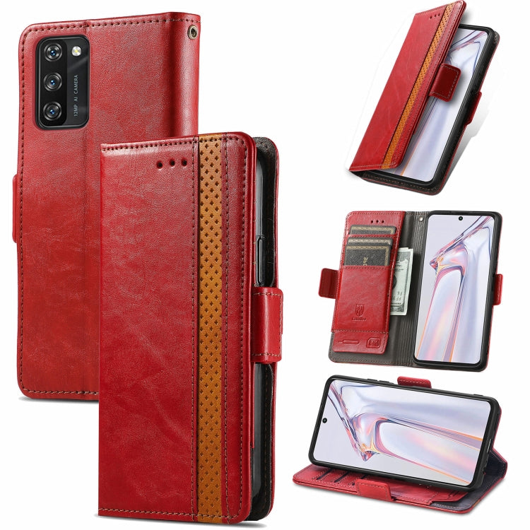 CaseNeo Business Splicing Dual Magnetic Buckle Horizontal Flip PU Leather Case with Holder & Card Slots & Wallet, For Blackview A100, For Infinix Note 10 Pro, For OPPO Realme GT Master, For vivo V21, For ZTE Axon 30 5G, For ZTE Nubia Z30 Pro           ...