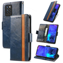Load image into Gallery viewer, CaseNeo Business Splicing Dual Magnetic Buckle Horizontal Flip PU Leather Case with Holder &amp; Card Slots &amp; Wallet, For Blackview A100, For Infinix Note 10 Pro, For Oukitel C21 Pro, For OPPO Realme GT Master, For vivo V21, For ZTE Axon 30 5G             ...
