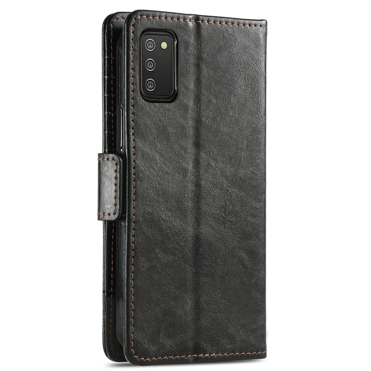 CaseNeo Business Splicing Dual Magnetic Buckle Horizontal Flip PU Leather Case with Holder & Card Slots & Wallet, For Samsung Galaxy A03s, For Samsung Galaxy A20, For Samsung Galaxy A30
