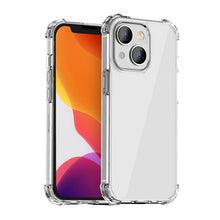 Load image into Gallery viewer, iPAKY Crystal Clear Series Transparent Shockproof TPU + PC Protective Case, For iPhone 13