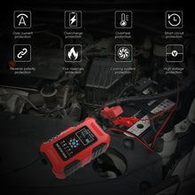 Load image into Gallery viewer, FOXSUR 10A 12V 7-segment Motorcycle / Car Smart Battery Charger, EU Plug, UK Plug, US Plug