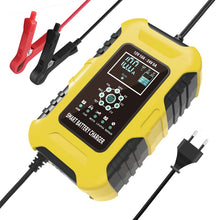 Load image into Gallery viewer, FOXSUR 10A 12V 7-segment Motorcycle / Car Smart Battery Charger, EU Plug, UK Plug, US Plug