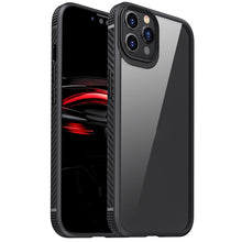 Load image into Gallery viewer, MG Series Carbon Fiber TPU + Clear PC Four-corner Airbag Shockproof Case, For iPhone 12 Pro Max, For iPhone 12 / 12 Pro, For iPhone 11 Pro, For iPhone 11 Pro Max