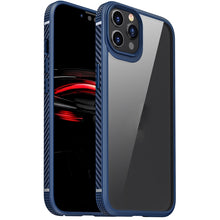 Load image into Gallery viewer, MG Series Carbon Fiber TPU + Clear PC Four-corner Airbag Shockproof Case, For iPhone 12 Pro Max, For iPhone 12 / 12 Pro, For iPhone 11 Pro, For iPhone 11 Pro Max