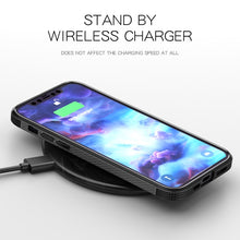 Load image into Gallery viewer, MG Series Carbon Fiber TPU + Clear PC Four-corner Airbag Shockproof Case, For iPhone 12 Pro Max, For iPhone 12 / 12 Pro, For iPhone 11 Pro, For iPhone 11 Pro Max