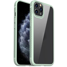 Load image into Gallery viewer, MG Series Carbon Fiber TPU + Clear PC Four-corner Airbag Shockproof Case, For iPhone 12 Pro Max, For iPhone 12 / 12 Pro, For iPhone 11 Pro, For iPhone 11 Pro Max