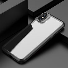 Load image into Gallery viewer, MG Series Carbon Fiber TPU + Clear PC Four-corner Airbag Shockproof Case, For iPhone X / XS, For iPhone XS Max, For iPhone XR