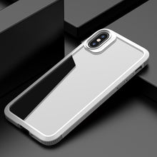 Load image into Gallery viewer, MG Series Carbon Fiber TPU + Clear PC Four-corner Airbag Shockproof Case, For iPhone X / XS, For iPhone XS Max, For iPhone XR