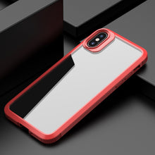 Load image into Gallery viewer, MG Series Carbon Fiber TPU + Clear PC Four-corner Airbag Shockproof Case, For iPhone X / XS, For iPhone XS Max, For iPhone XR