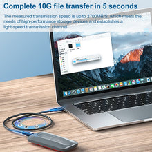 Load image into Gallery viewer, 100W USB-C / Type-C 4.0 Male to USB-C / Type-C 4.0 Male Full-function Data Cable for Thunderbolt 3, 0.5m, 0.8m, 1m