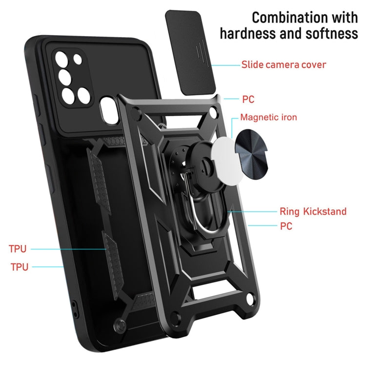 Sliding Camera Cover Design TPU+PC Protective Case, For Samsung Galaxy A02s, For Samsung Galaxy A10s, For Samsung Galaxy A21s, For Samsung Galaxy A51, For Samsung Galaxy S20 FE 5G, For Samsung Galaxy A71