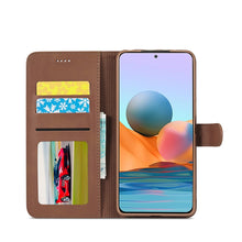 Load image into Gallery viewer, LC.IMEEKE Calf Texture Horizontal Flip Leather Case with Holder &amp; Card Slots &amp; Wallet, For Xiaomi Redmi 10