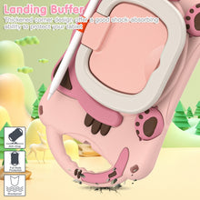 Load image into Gallery viewer, Cute Cat King Kids Shockproof EVA Protective Case with Holder &amp; Shoulder Strap &amp; Handle, For iPad mini 2019 / 4 / 3 / 2 / 1