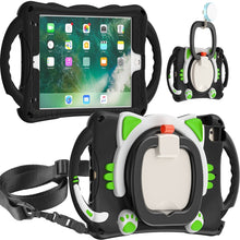 Load image into Gallery viewer, Cute Cat King Kids Shockproof EVA Protective Case with Holder &amp; Shoulder Strap &amp; Handle, For iPad mini 2019 / 4 / 3 / 2 / 1